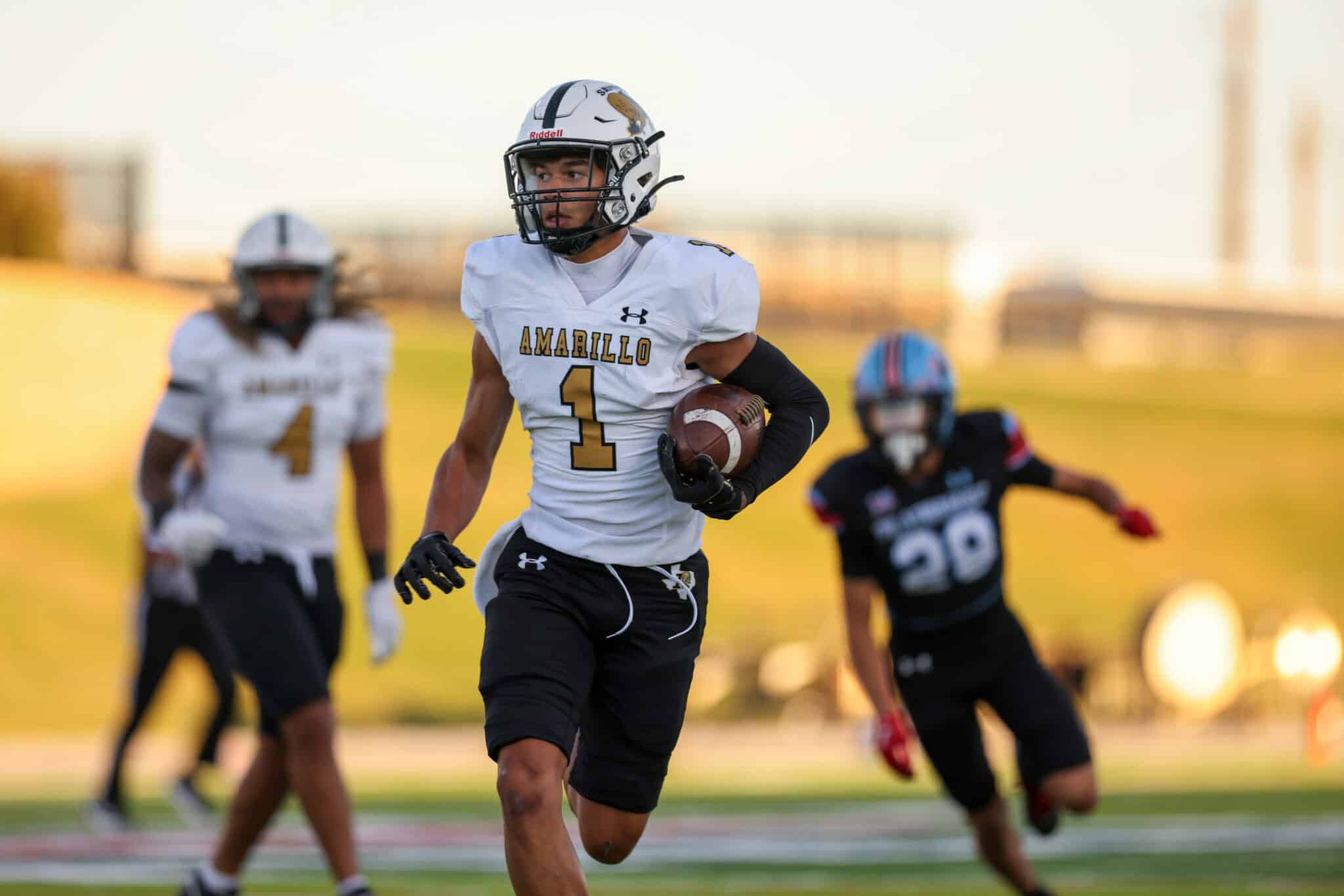 Amarillos Bryson Brown runs the ball | Press Pass Sports